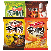 빙그레 꽃게랑70g 4종 각2개씩 총8개 [간장게장 오리지널 와사비 불짬뽕]