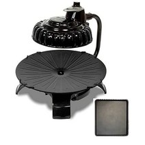 자이글 연기가 나지 않는 무연 로스터 보이 2 스페셜 세트 동봉 높이 조정 어댑터+각형 플레이트 3~4인용 적외선 직화 조리 숯불 집 불고기 원 boy2, 1년 보증