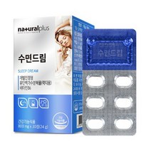 내츄럴플러스 수면드림 락티움, 30정, 24g, 4개