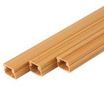uga123 케이엠 전선몰딩 PVC 사각몰딩 알루미늄몰딩 고강도몰딩 전선정리 몰드(구.남영), NM10.케이엠 몰딩 PVC_우드색 5호(1M당)