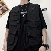 주머니많은 아웃도어 다용도조끼 기능성 남성 멀티 포켓 다용도 주머니 썸머룩 여름 조끼 (올핀)_1972EA