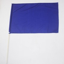 청기 백기 깃발 40x60cm 응원 홍기 깃발춤 청기백기 게임 나무막대기, 1개, 청기(40x60cm)