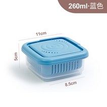 브레드박스 빵보관함 2층 미니 냉장고 정리 보관함 주방 배수구 밀폐 용기 파편 트레이, 1개