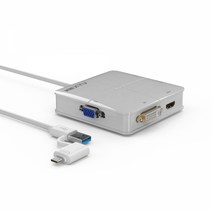NEXT-DL303U3D PLUS USB-A C타입 HDMI VGA DVI 모니터 확장 컨버터