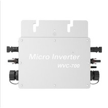 아파트 태양광 발전 설치 그리드 타이 마이크로 인버터 700 600 400 65 순수 사인파 온 T 220V 110V 출력 지원 네트워크, 03 700W 110 220V-WIFI