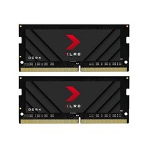 미국 PNY XLR8 게임용 16GB(2x8GB) DDDR4 DRAM 3200MHz(PC4-25600) CL20 1.2V 듀얼 채널 오버클럭 노트북/노트북(SODIMM) 컴퓨터 메