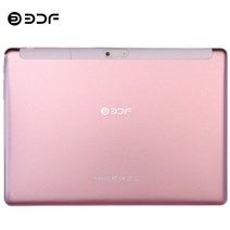BDF 10.1 인치 태블릿 Pc 새로운 안드로이드 9.0 태블릿 3G/4G 전화 통화 옥타 코어 4GB/64GB ROM 블루투스 와이파이 2.5D 스틸 스크린, standard, Pink_CHINA