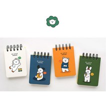 미니 수첩 노트 단어장 스프링 수첩 어린이집 8매