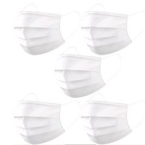 마스크 일회용 화이트 white, 50매입