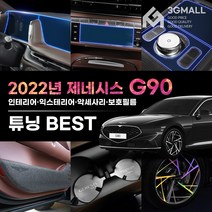 [3G MALL] 2022 제네시스 G90 RS4 튜닝 악세사리 19종 모음, 04. 사이드미러 발수 필름