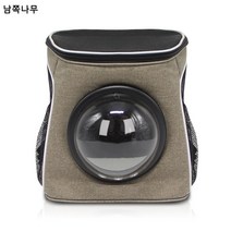 캣백 외출 휴대용 고양이 펫백 스몰 박스 통풍 강아지 여행 펫 백팩 도매, 베이지유광택
