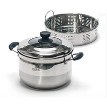 브랜드없음 스팀쿠커 스텐찜기 만두찜기 찜솥 찜기 22cm, 본상품선택