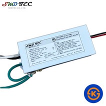 공식 에스엠디텍 LED 조명기구용 컨버터 안정기 KC KS인증, 36V 절연컨버터 10W (플/디밍불가), 1개