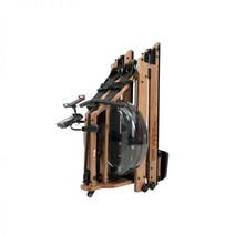 MAXROWER 방수 로잉 머신 홈 스마트 메탈 복선 로잉 머신 하우스 오브 카드 상업용 피트니스 장비, 03 - 애쉬 접이식 설치 예정