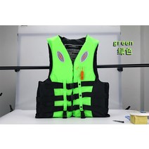 스포츠 카약네오프렌 구명 조끼 키즈 수상 스포츠 낚시 안전 카약 보트 타기, 03 green_03 L