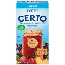 SURE JELL Certo Liquid Fruit Pectin 슈어젤 세르토 리퀴드 프루트 펙틴 177ml