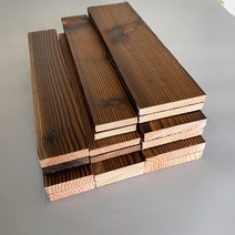 두꺼운 나무보드 오비끼 다루끼 방수합판 목재 판자, 두께 1.9cm x 폭13.6cm x 길이4m