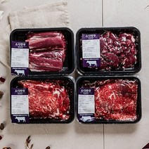 참다올 [마장동 1++ 15일숙성]정육 4구선물세트B(불고기300gx2 국거리300g 장조림300g), 상세페이지 참조