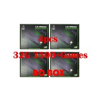 tv연결 가정용 레트로 고전 게임기 32G 내장 게임 비디오 스틱 4K HD PS1/FC/gba용 3500 무선 컨트롤러, 4pcs 32G-3500 NOBOX