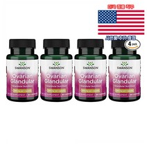 Swanson 오버리언 그랜듈러 250mg 60정 4통 스완슨 Ovarian Glandular 미국 직구 사은품 추가증정