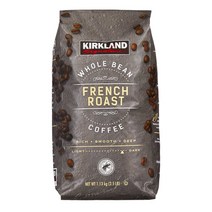 Kirkland 커클랜드 프렌치 로스트 홀빈 커피 1.13kg 1팩, 1130g, Whole Bean