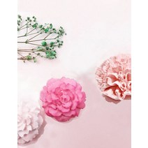 캔들나라 몰드 실리콘 카네이션 (3Type) B TYPE