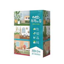 부자되는집각티슈200매3입x1개