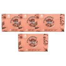 그랩그린 스톤웍스 건조기시트 로즈 페탈 80장 Grab Green Stoneworks Dryer Sheets Rose Petal, 4팩