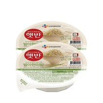 [한끼]햇반 발아현미밥210gX2 간편식 아침대용 캠핑 자취생 필수품 간단식사 CJ 1개2개3개4개5개6개7개8개9개10개11개12개13개14개15개16개17개18개19개20개 1, 28세트