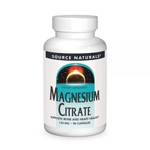 Source Naturals 구연산 마그네슘 133mg 캡슐