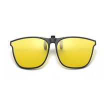 자동차 운전자를 위한 클립온 편광 선글라스 플립업 디자인 야간 운전 안경