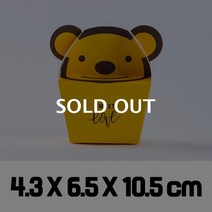 카툰 베이킹 종이 구디백 단상자 싸바리 박스 포장 선물 상자