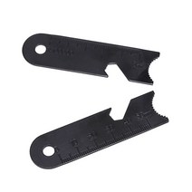 2Pcs 마그네슘 플린트 스크레이퍼 스톤 화재 스타터 라이터 야외 서바이벌 캠핑 도구, [01] Black