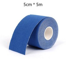 5 CM x M Kinesiotape 탄성 접착 붕대 근 테이프도 위 Football 운동학 Tape Sport 테이핑 First Aid, [15] deep blue
