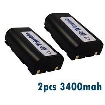 Trimble-3400 GPS 배터리 7.4 54344 MT1000 R7 측량 기기와 호환되는 5700 mAh V 2 피스, 한개옵션0