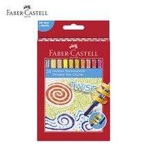 파버카스텔 아동용 트위스터블 색연필 24색