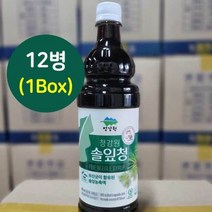 솔잎청 솔잎엑기스 농축액 900ml x 12병 (원액 1박스
