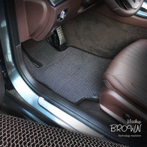 2세대 신형 매쉬 3D쿠션 카매트 1열+2열 셋트 - 기아차종, 브라운, 쏘렌토MQ4하이브리드, 기아