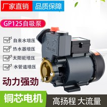 태양광 워터펌프 미니 분수 스프링쿨러 에어컨 펌프 GP125w 가정용 자체 프라이밍 부스터 워터 태양열 순환, [04] 완전 자동 250W 자흡식 부스터 펌프