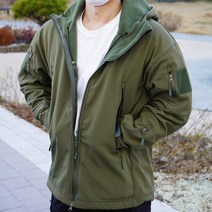 미드디엔 기모 밀리터리 전술 자켓 바람막이 플리스 등산자켓 낚시복 후리스 바람막이