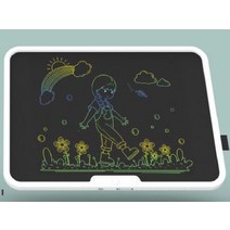 해외직구상품 샤오미 전자노트 LCD 전자칠판 스크린 20인치, 1개, 12인치 컬러