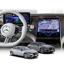 벤츠 EQE 300 350 43 53AMG V295 계기판 내비게이션 강화유리 액정보호 필름 MBUX 하이퍼스크린, 내비게이션 (강화유리필름), EQE 350 4M (V295:22년~)