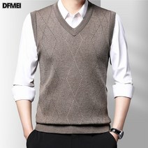 DFMEI.니트 나시 베스트 풀오버 도톰 민소매 니트 코디