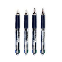 4색 컬러스위치 필기 볼펜 0.7MM 보험 분양 관공서 병원 학원