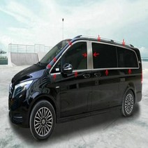 자동차커버 휠캡 자동차덮개 바디커버 타이어커버 범퍼커버 메르세데스 벤츠 V 클래스 V200 V220 V250 V260 용 창틀 보호 커버 비토 메트리스 W447 몰딩 자동차 액세서, 1.Wheelbase 3200 mm