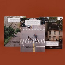 아트박스/루카랩 루카랩 스크랩 더 모먼트 노트 /모눈/라인/무지노트, 01 Park bench, 01 그리드, 단품
