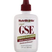 NutriBiotic 뉴트리바이오틱 Vegan GSE Grapefruit Seed 자몽씨 추출물 액상 59ml
