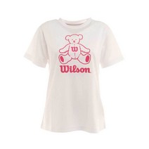 윌슨 테니스복 빅 로고 드라이 반팔티 412270-WT