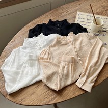 [아이슈즈] 베이직 프릴블라우스 1107832