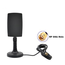 2.4G 12dbi 지향성 평면 패널 와이파이 안테나 원격 제어 무선 라우터 방수 신호 2400-2500MHz, 06 Type C RP SMA